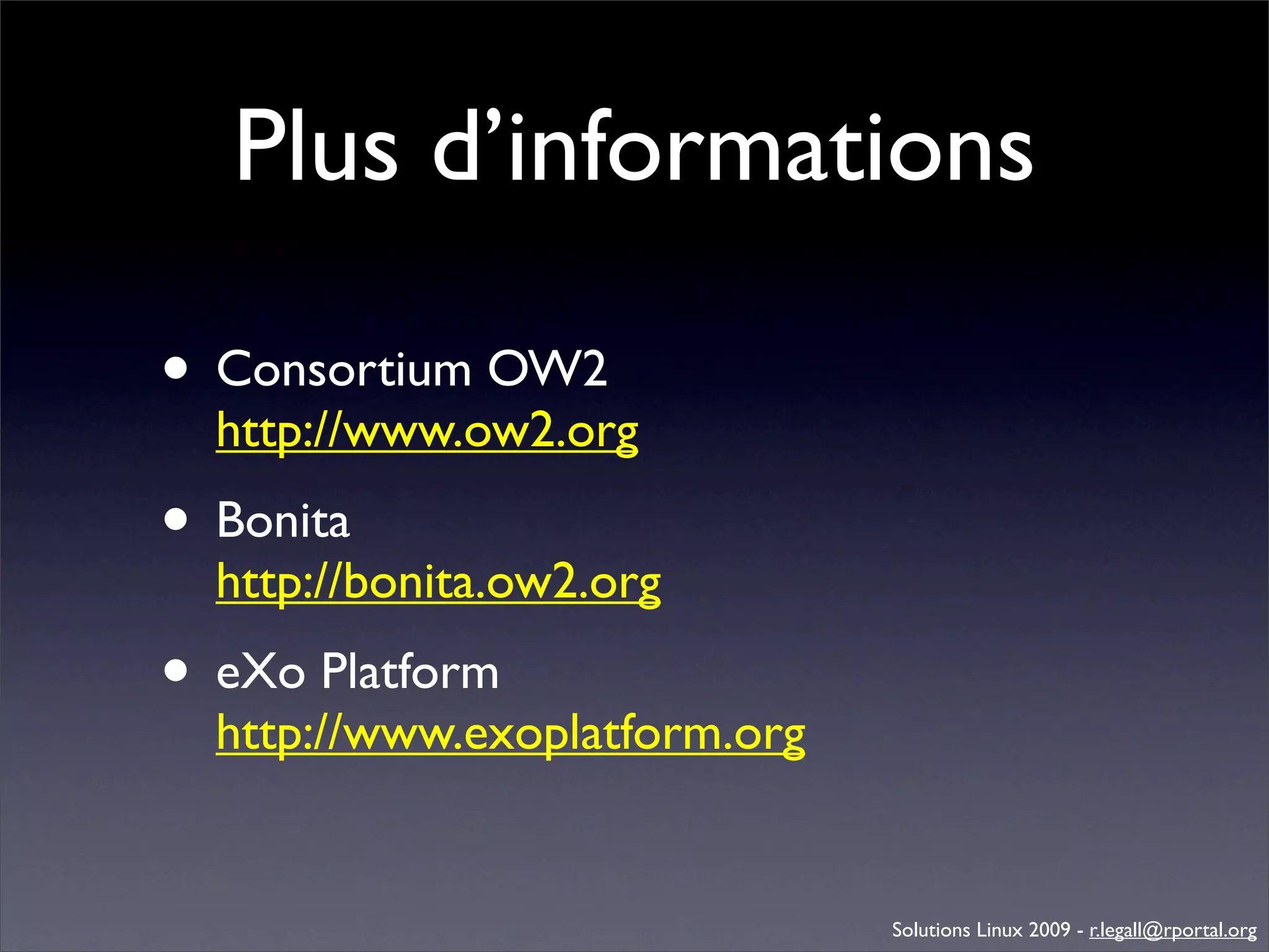 Génération d'applications web avec Bonita