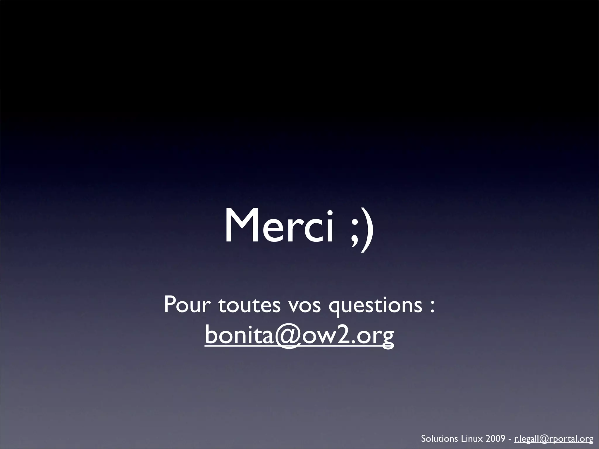 Génération d'applications web avec Bonita
