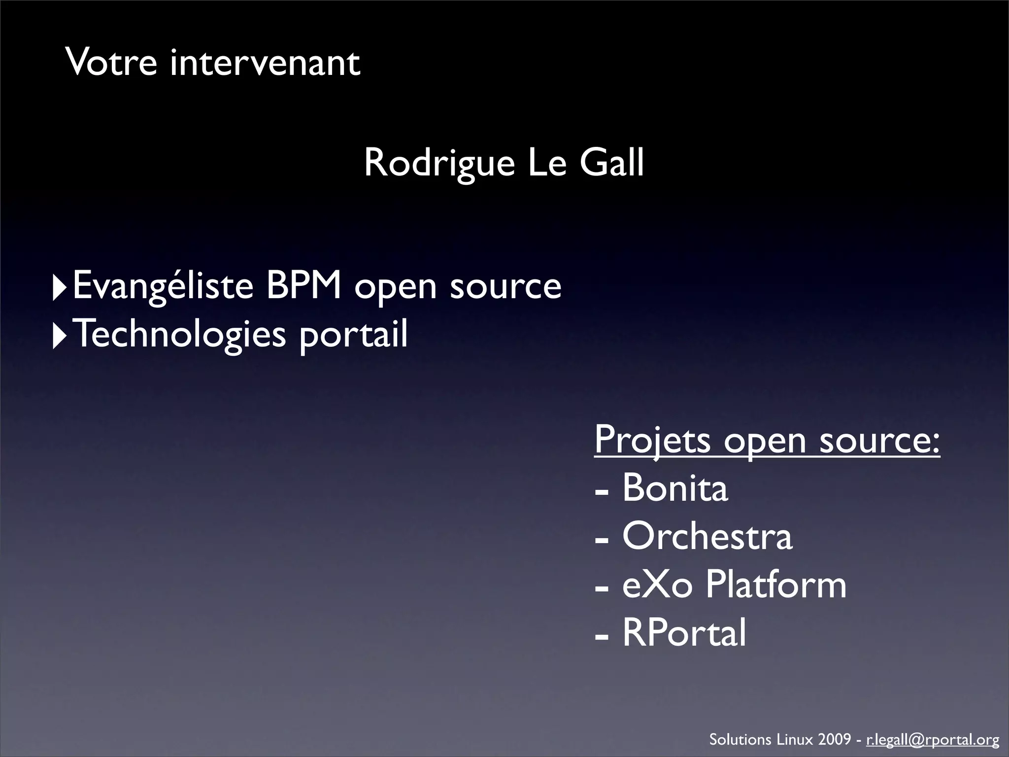 Génération d'applications web avec Bonita