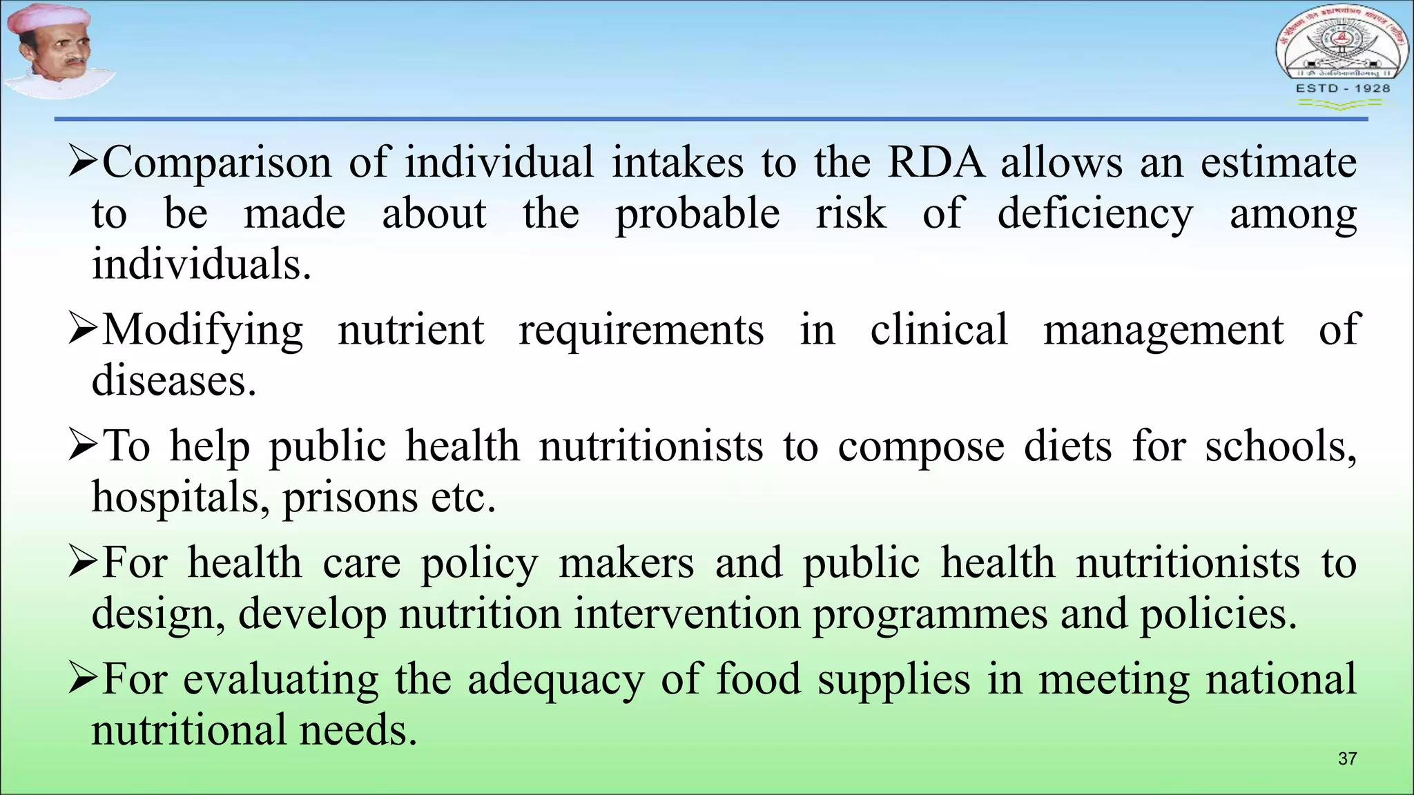 Nutritional Labeling And Clinical Investigation And Evaluation Of ...