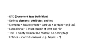 standard generalized markup language (SGML) .pptx