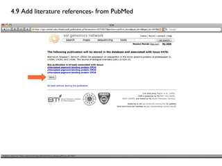 4.9 Add literature references- from PubMed 