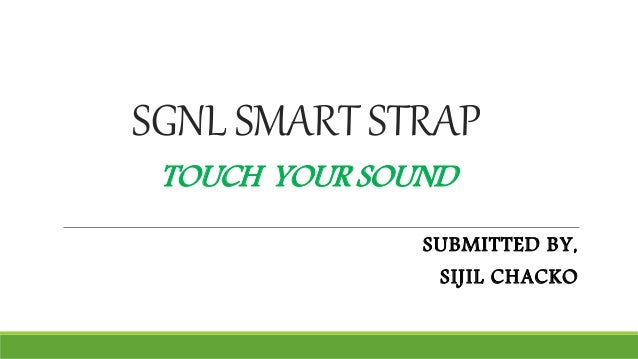 sgnl touch your sound