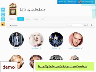 https://github.com/juliocamarero/jukeboxdemo
 