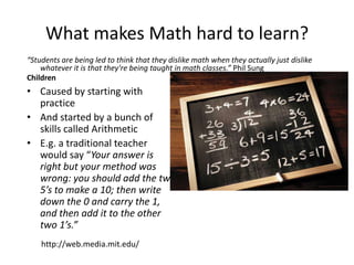 Important to children?		Yes