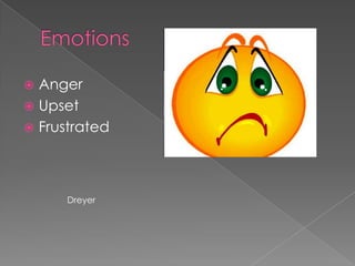 EmotionsAngerUpsetFrustratedDreyer