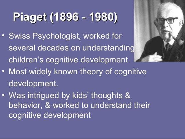 piaget psychological development