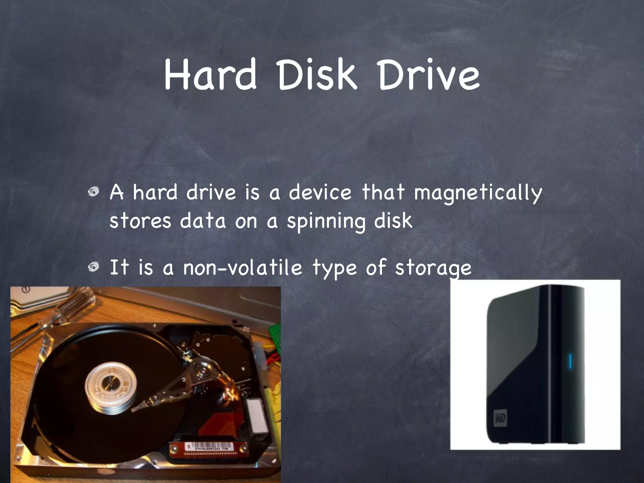 Random-Access Memory (RAM) RAM is a type of computer chip that stores all of the dynamic data on the computer By storing all of your dynamic date in RAM, it makes data access faster than a hard drive  http://im3.ebidst.com/upload_big/6/4/4/1214619692-30617-0.jpg 