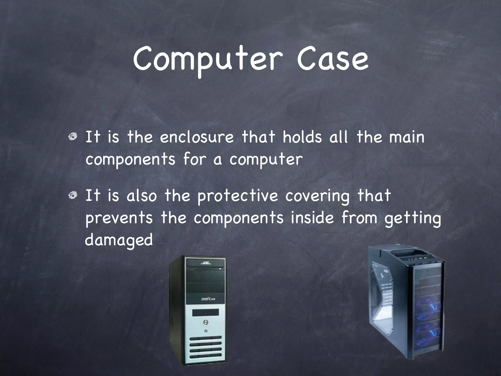 Optical Disk Drive It is a type of disk drive that uses laser light to read to and from disks Most drives today commonly can read & write to disks The most common name for a optical disk drive are:  CD burner & DVD burner 