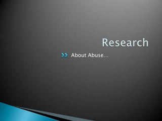 ResearchAbout Abuse…