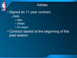 SGP Business Aspects of the NBA