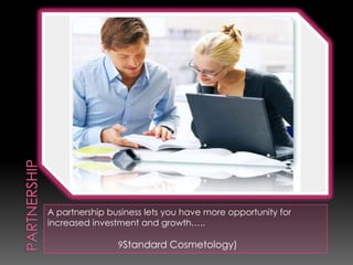 Types of BusinessIndividualPartnershipCorporation