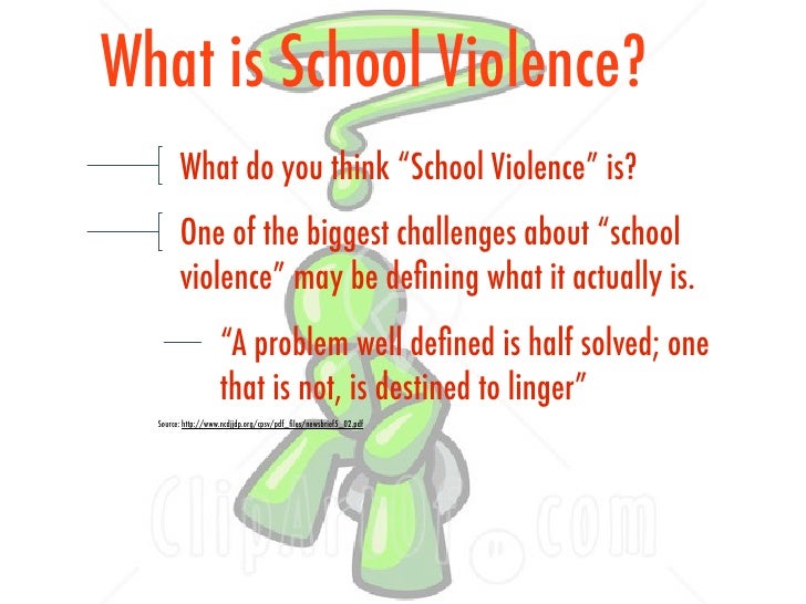 Cause and effect essay on school violence