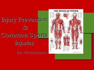 Injury Prevention & Common Sports Injuries ,[object Object]
