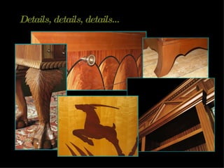 Details, details, details… 