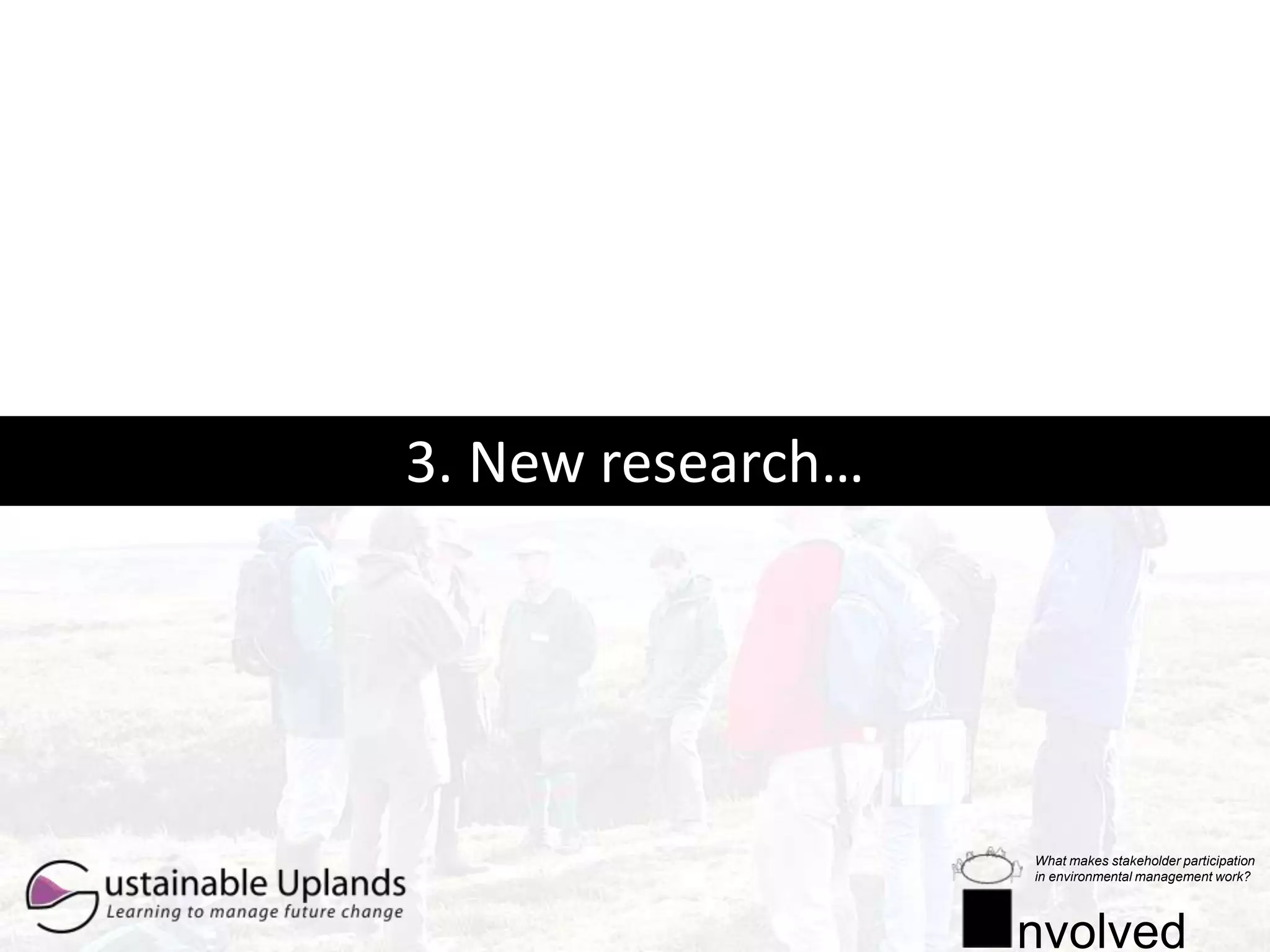 Manage power4. Be flexible: base level of participation & methods on your context & objectives