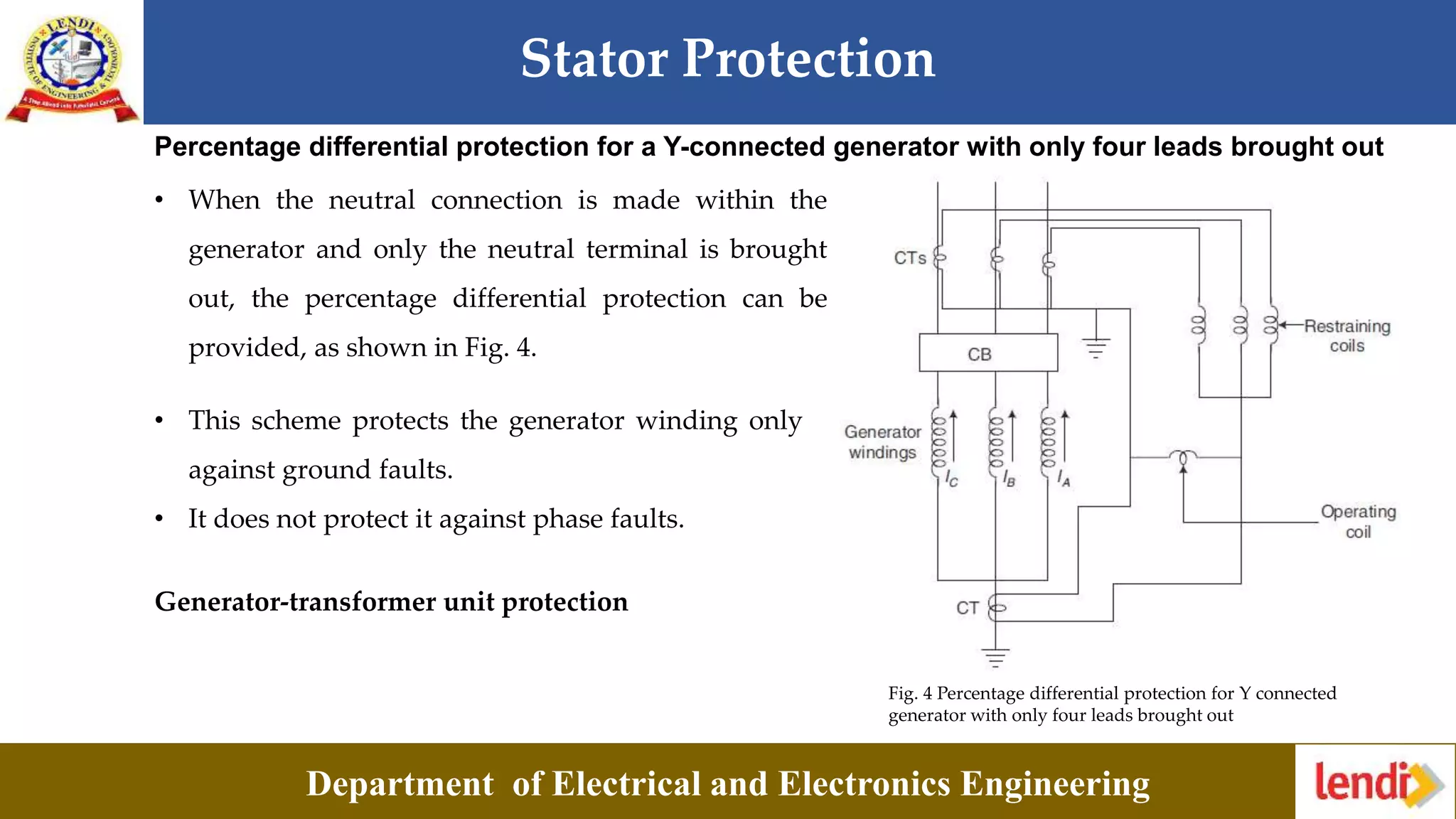 Generator and Transformer Protection (PART 1) PPT