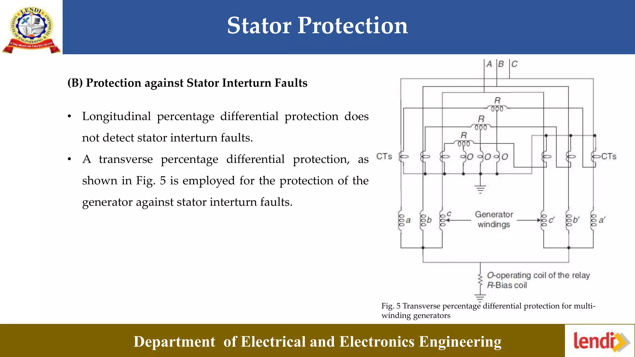 Generator and Transformer Protection (PART 1) PPT
