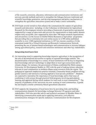 Agricultural Technology for Development | PDF