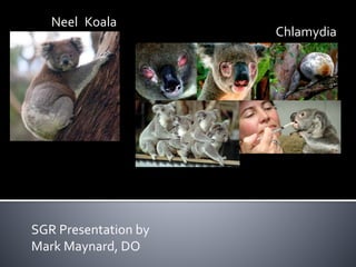 SGR Presentation by
Mark Maynard, DO
KoalaNeel
Chlamydia
 