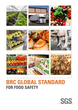 BRC GLOBAL STANDARD
FOR FOOD SAFETY
SuStainability
EfficiEncy
truSt
SEcurity
furthEr ExcEllEncE
tranSparEncy
Quality
SafEty
productivity
brc Global Standard
food cErtification
a brc food Standard cErtification With SGS offErS WidE rEcoGnition of your
coMpany’S crEdibility
 
