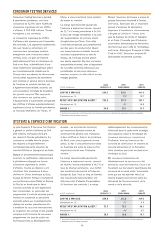SGS Full Year Results 2012 (French Version)