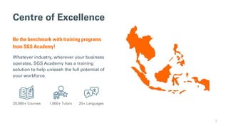 SGS Academy PH Training Calendar H1 2026 | PDF