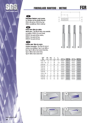 SGS Burs Catalog | PDF