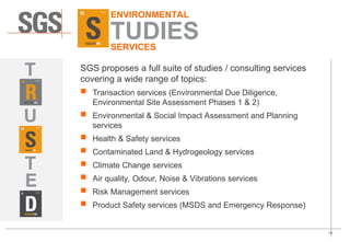SGS ENVIRONMENTAL Presentation 2014 AR.ppt