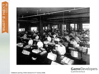 Collateral Learning: Online Games for 21st Century Skills
 