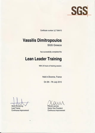 Sgs lean leader_training