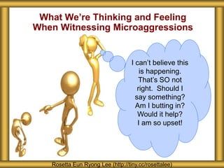 Micro Aggression Reflection SGS 7th Grade Navigating Microaggressions | PPTX
