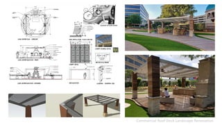 Commercial Roof Deck Landscape Renovation
 