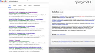 Spørgsmål 1
danskkonsulenter.dk/Charlotte Rytter 2017
 