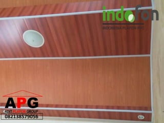 JASA PEMASANGAN PLAFON PVC SHUNDA/ INDOFON GYPSUM GRC DI BONOROWO