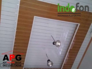 JASA PEMASANGAN PLAFON PVC SHUNDA/ INDOFON GYPSUM GRC DI BONOROWO