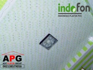 JASA PEMASANGAN PLAFON PVC SHUNDA/ INDOFON GYPSUM GRC DI BONOROWO