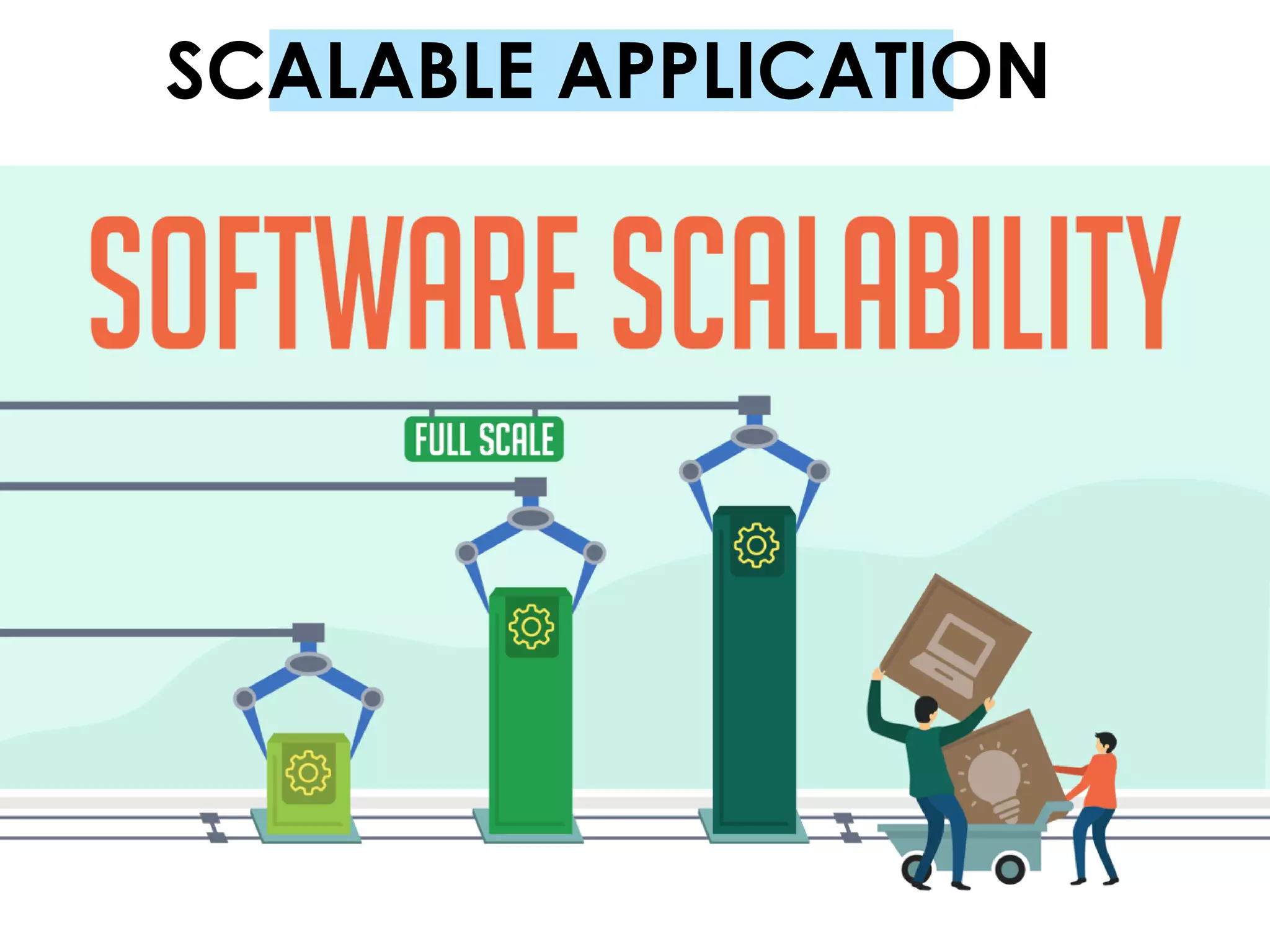 SCALABLE APPLICATION
 