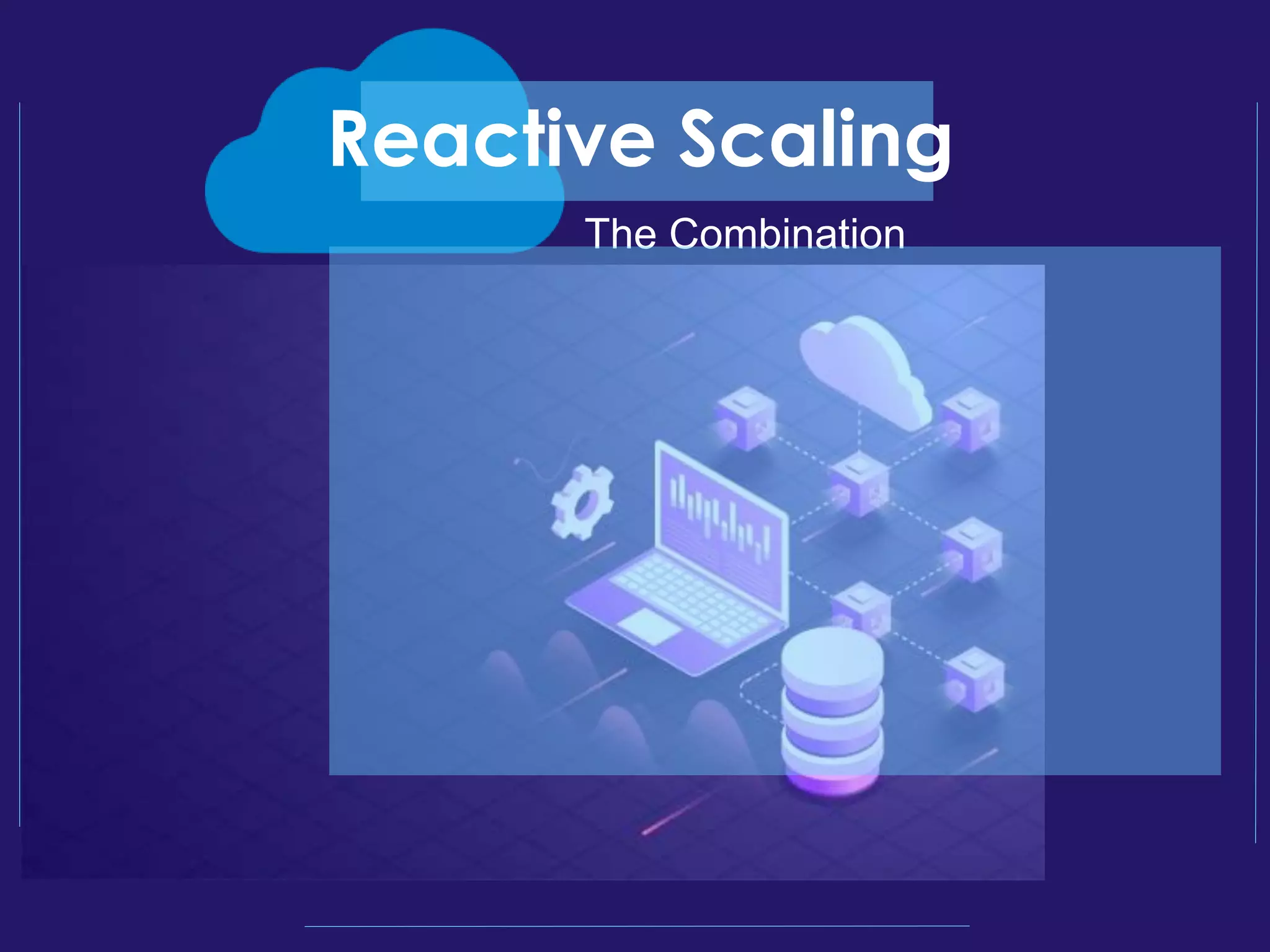 Reactive Scaling
The Combination
 