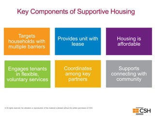 Supportive Housing 101- March 18 Presentation Corporation for ...