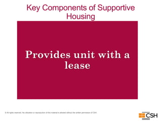 Supportive Housing 101- March 18 Presentation Corporation for ...