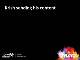 “Accept some of your own limits today – not out
of laziness or fear, but out of contentment and
assurance”
Brian Draper, Lent E-Mail Series, 2015
http://briandraper.org/engage
Image Credit: Purchased from Stockfresh
 