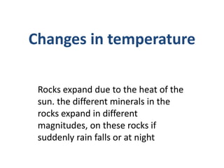 Rain Changes Rocks Sha | PPTX