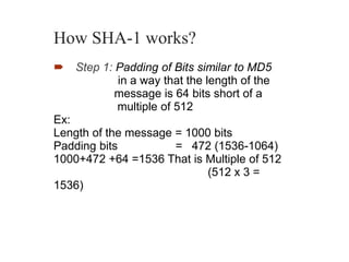 SHA | PPT