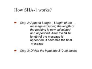 SHA | PPT