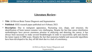 shaad project based on brain tumor ai enhanced detection for the ...