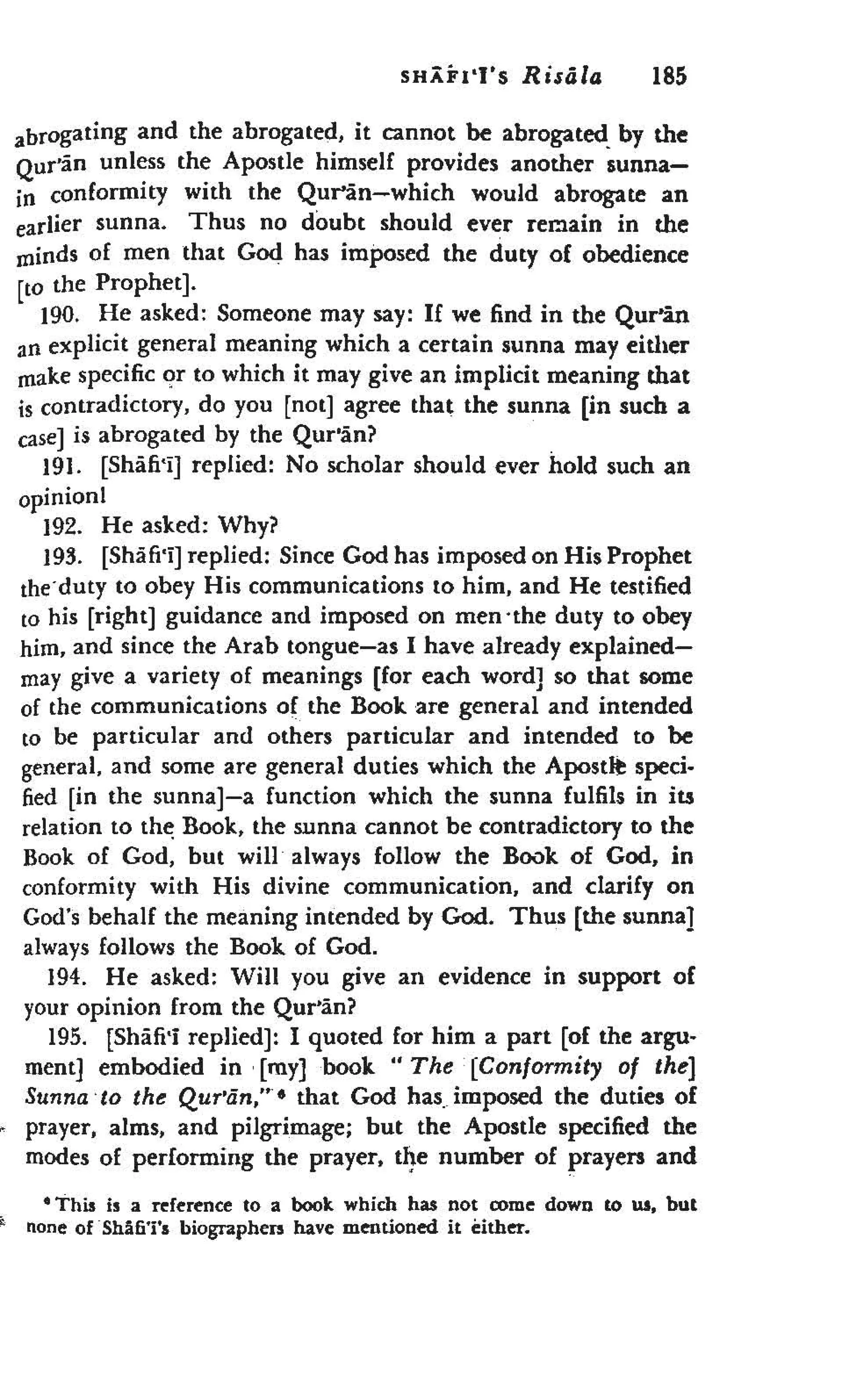 Shaafi risaala treatise_on_the_foundations_of_islamic_jurisprudence_khilafahbooks_com