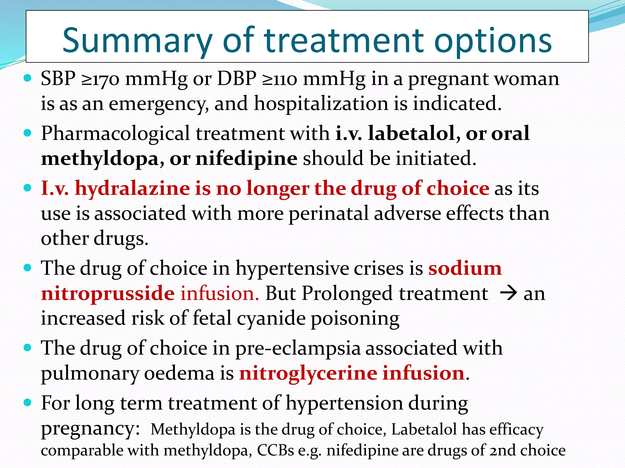 ESC guidelines on Cardiovascular diseases during pregnancy | PPTX