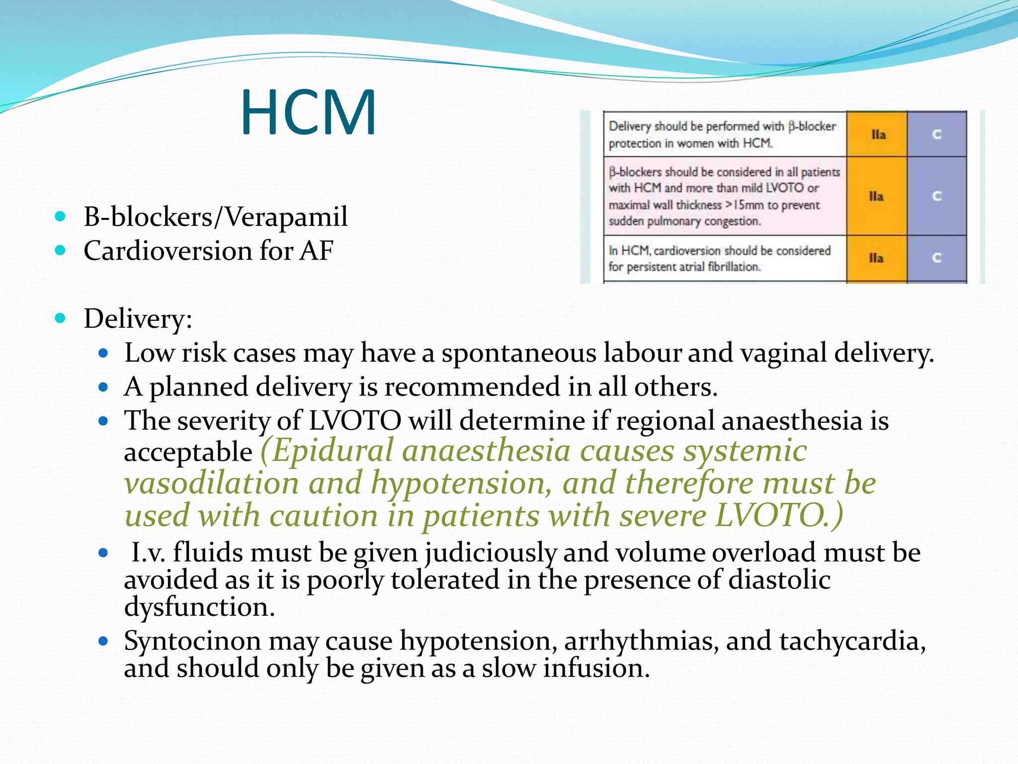 ESC guidelines on Cardiovascular diseases during pregnancy | PPTX