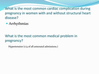 ESC guidelines on Cardiovascular diseases during pregnancy | PPTX